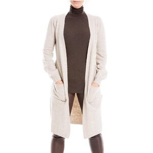 Madewell Wool Alpaca Blend Cream Super Soft Long Length Cardigan Duster Size XS